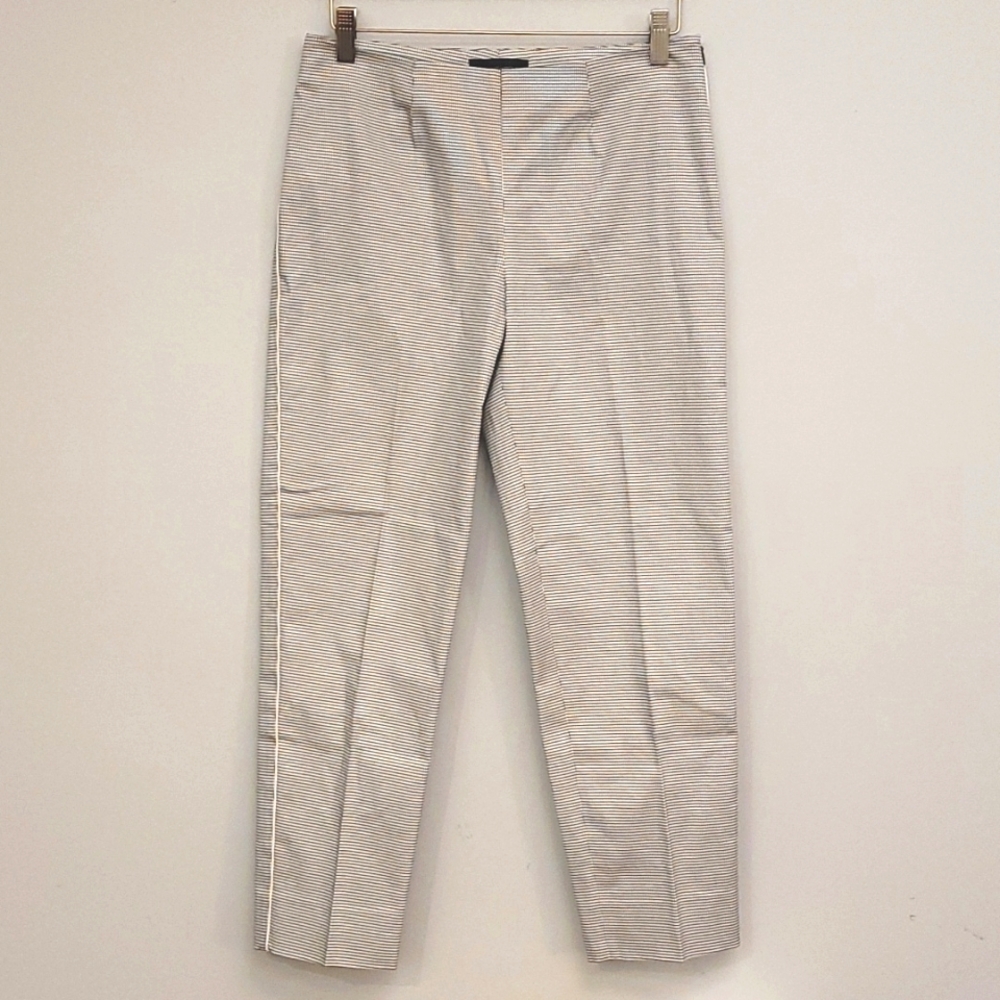 Piazza Sempione black and white grid Audrey pants - Size 6